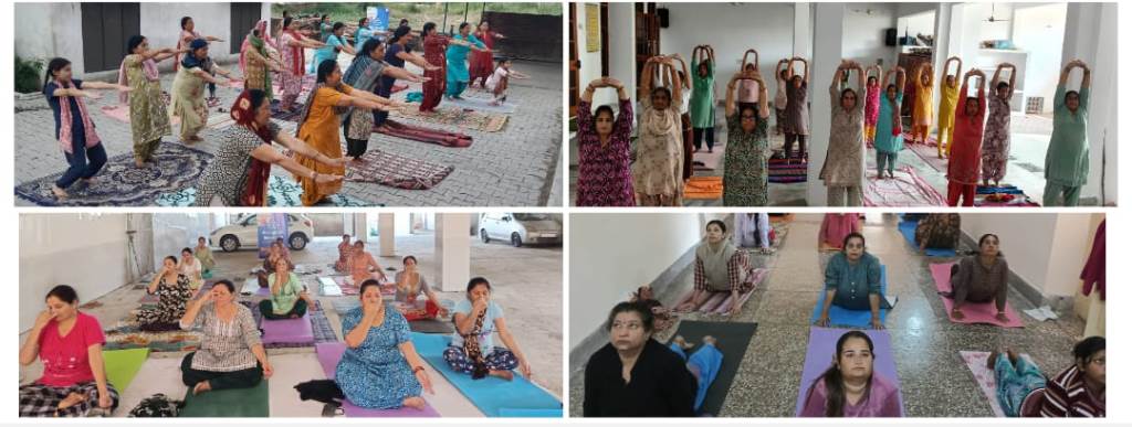 Health Awareness Rising in the District Through the CM Di Yogshala Initiative Deputy Commissioner